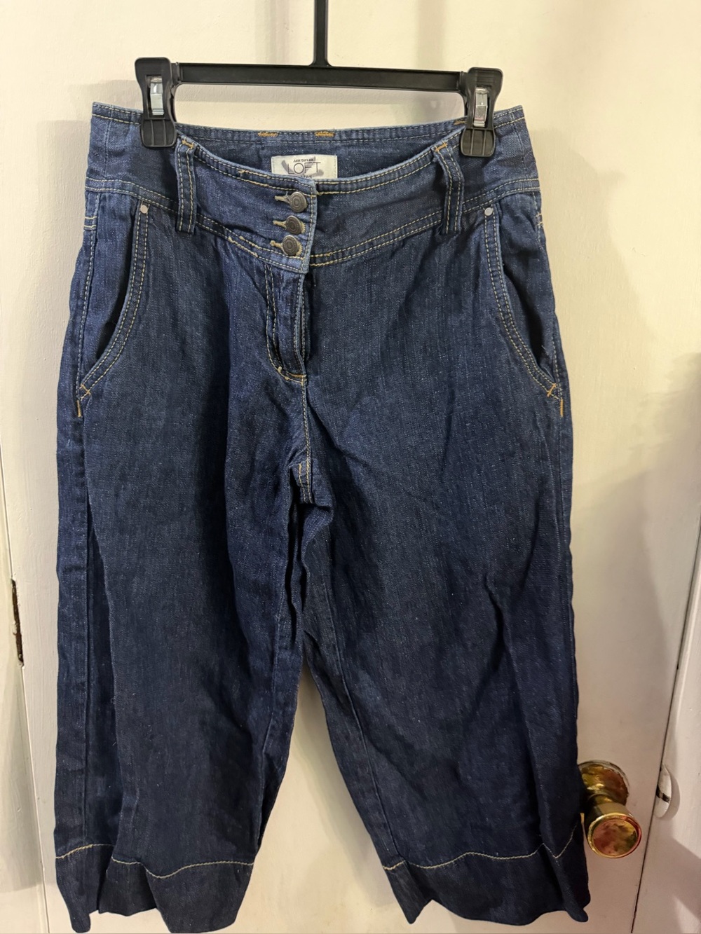 Ann Taylor Loft 00 Petite Cropped Jeans